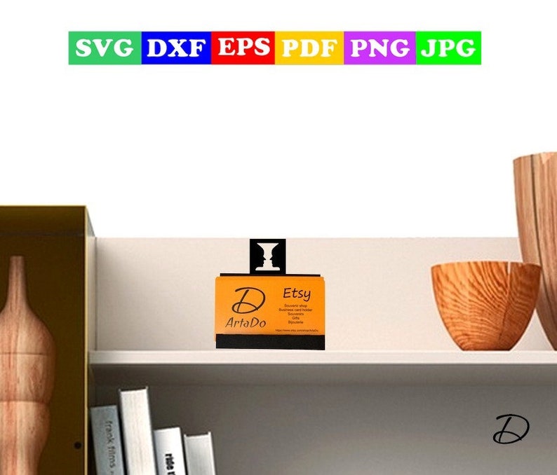 Download A business card holder SVG vase digital files for cricut ...