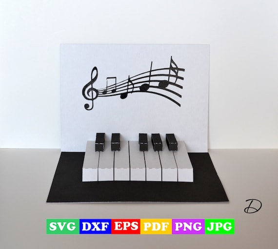 Piano Postcard Svg 3d Piano Postcard Digital Files For Cricut Etsy Piano Postcard Svg 3d Piano Postcard Digital Files For Cricut Etsy