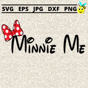 Princess Minnie Me SVG  Mom and me svg