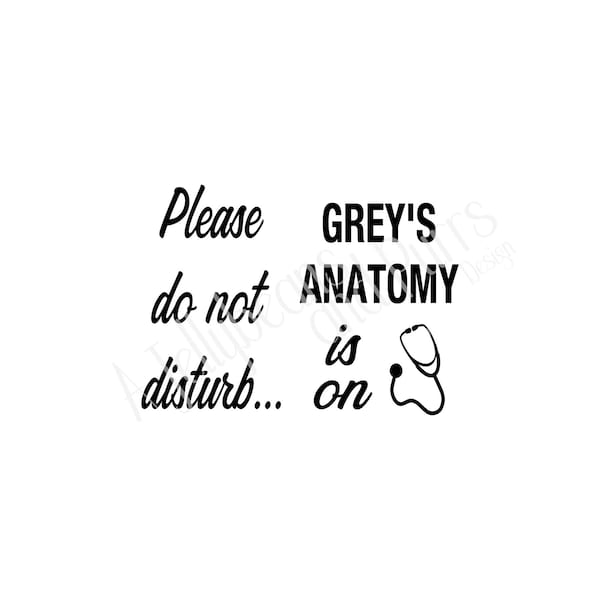 SOCKS GREY'S ANATOMY svg instant download. Makes the perfect gift or stocking stuffer.