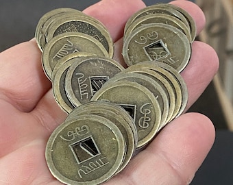 5 x Chinese Lucky Coin - Feng Shui