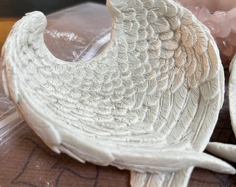 Large Angel Wing Trinket Bowl