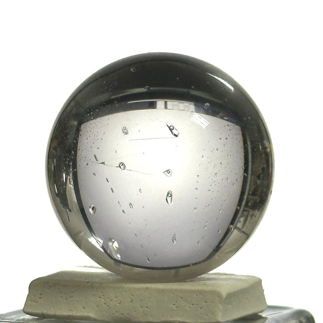 Galaxy Quartz Enhydro Mini Sphere - Etsy