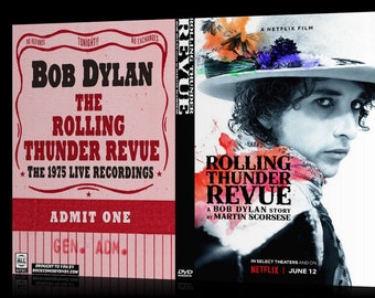 Rolling Thunder Revue A Bob Dylan Story by Martin Scorsese Poster Art 24x36/"
