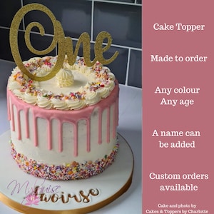 1. Geburtstag Cake Topper, Cake Topper, Cake Topper