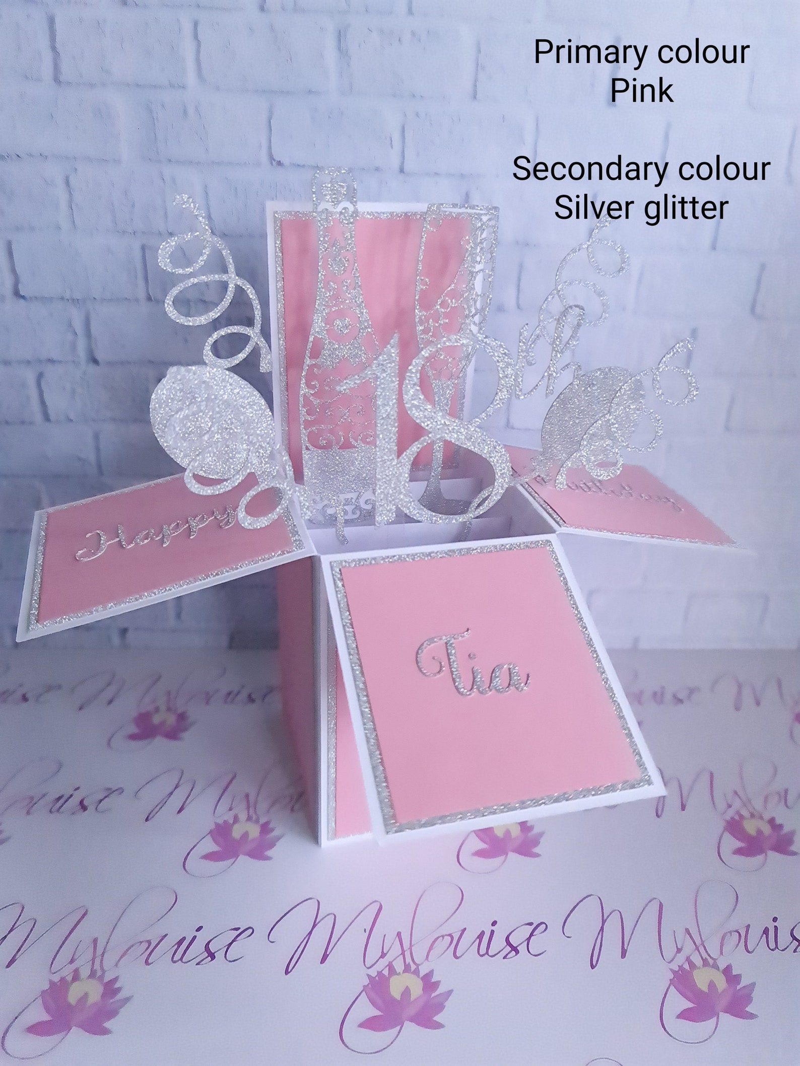 Personalised Pop up Happy 18th Birthday Card in a Box Unique Etsy