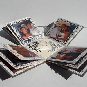 Biglietto personalizzato con scatola fotografica esplosiva per anniversario per lui, biglietto con scatola per anniversario a sorpresa unica per papà