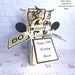 Personalised Pop Up Happy 60th Birthday Card in a Box, Unique Greeting Card 