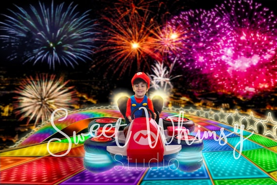 mario kart rainbow road mario kart rainbow road