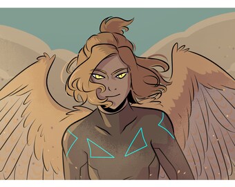 La impresión de polvo de Webtoon croar