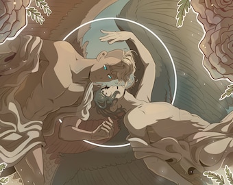 La impresión Skyfall del webtoon croar