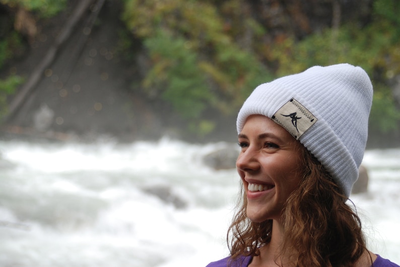 Knitted Alaska AK Pride Tagged Beanie