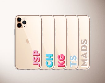 CLEAR MONOGRAM CASES