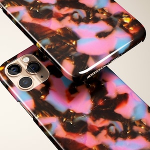 Pink Tortoise Shell Vintage Pattern Case iPhone 11 Pro Max case iPhone 11 case iPhone XR XS Max case iPhone 8 7 6 Plus case