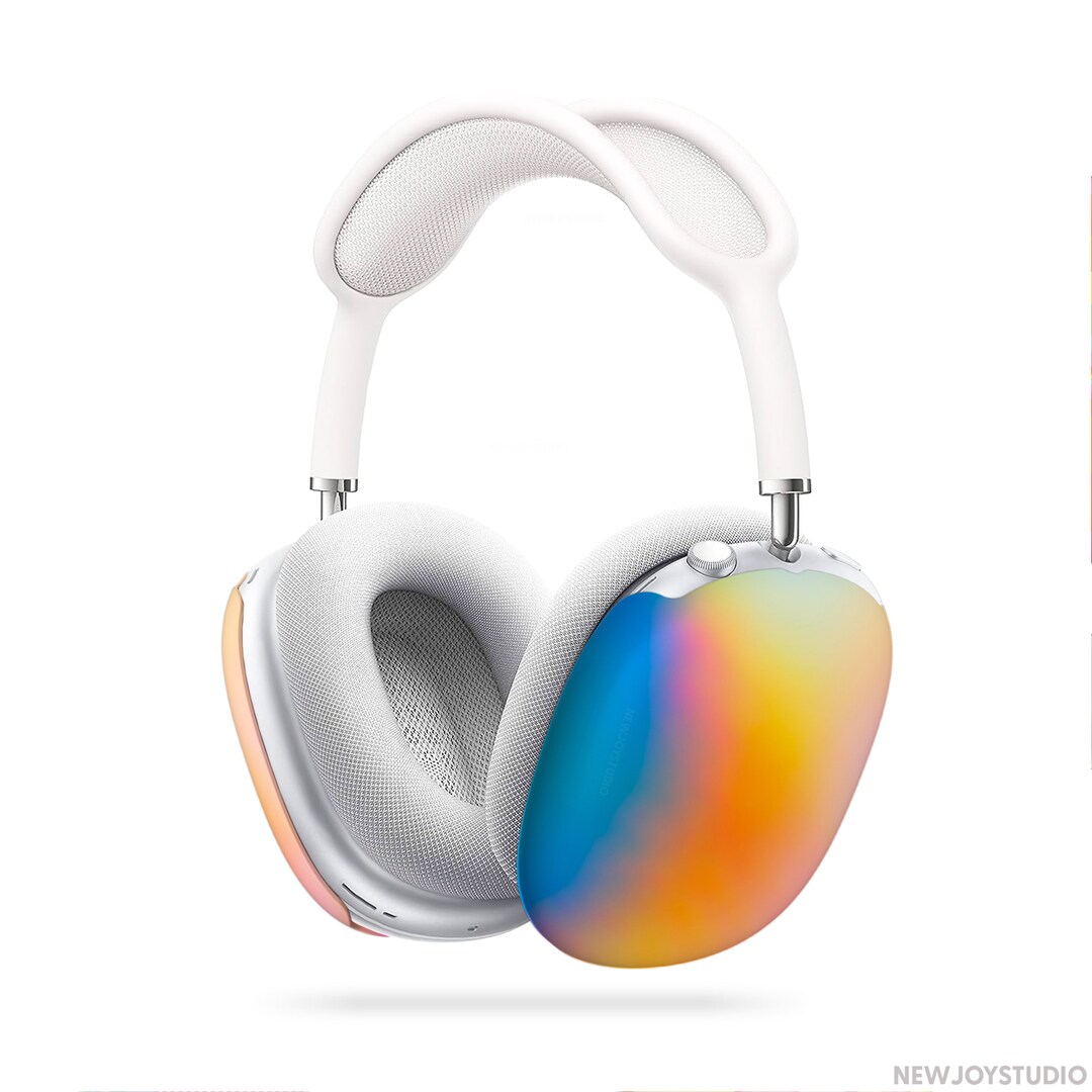 Gradient Aura Glow Airpods Max Cover, Bright Colorful Sunset