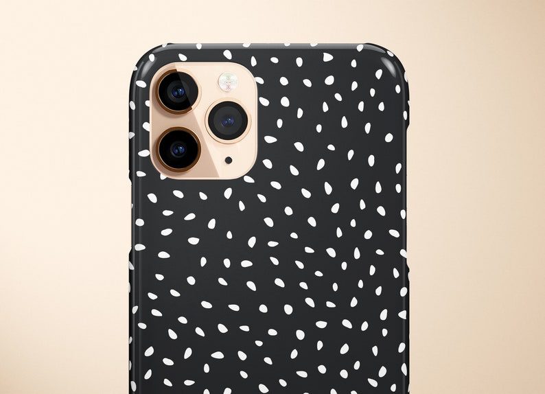 Samsung Case Google Pixel Case Abstract Minimalist Pattern Animal Spots Dots Black /& White iPhone Case Cheetah Print Phone Case