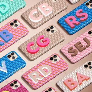 Choose your Color Custom iPhone Case, Monogram iPhone 16 Pro Max Case, Personalised Name, iPhone 11 12 13 14 15 16 17 Pro Max Magsafe