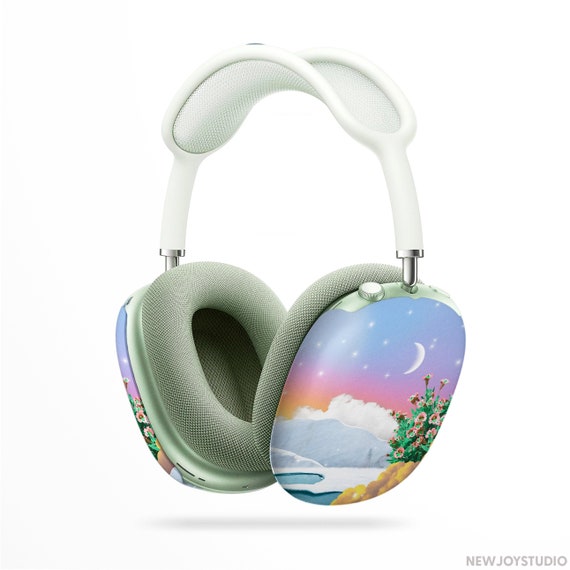 Magic Ethereal Landscape Collage Airpods Max Cover, Angel