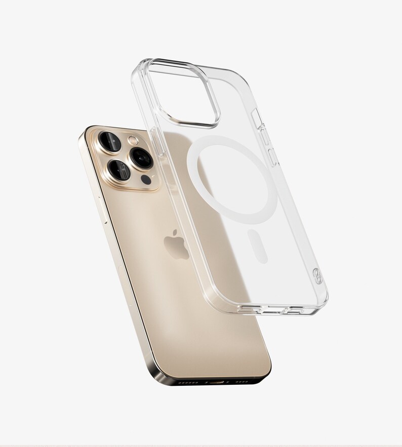 Transparent Iphone Shell Image Deconstructed Mushroom Trip Transparent Magsafe iPhone Case Modern Art ...