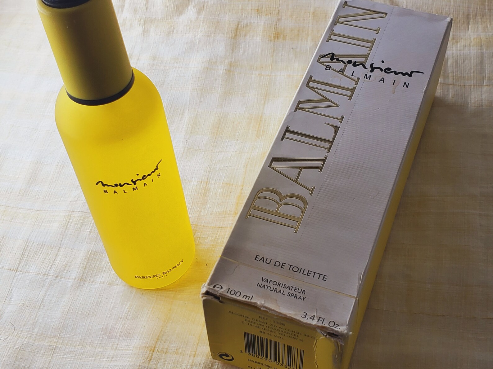 Monsieur Balmain Pierre Balmain for men EDT Spray 100 ml 3.4 Etsy