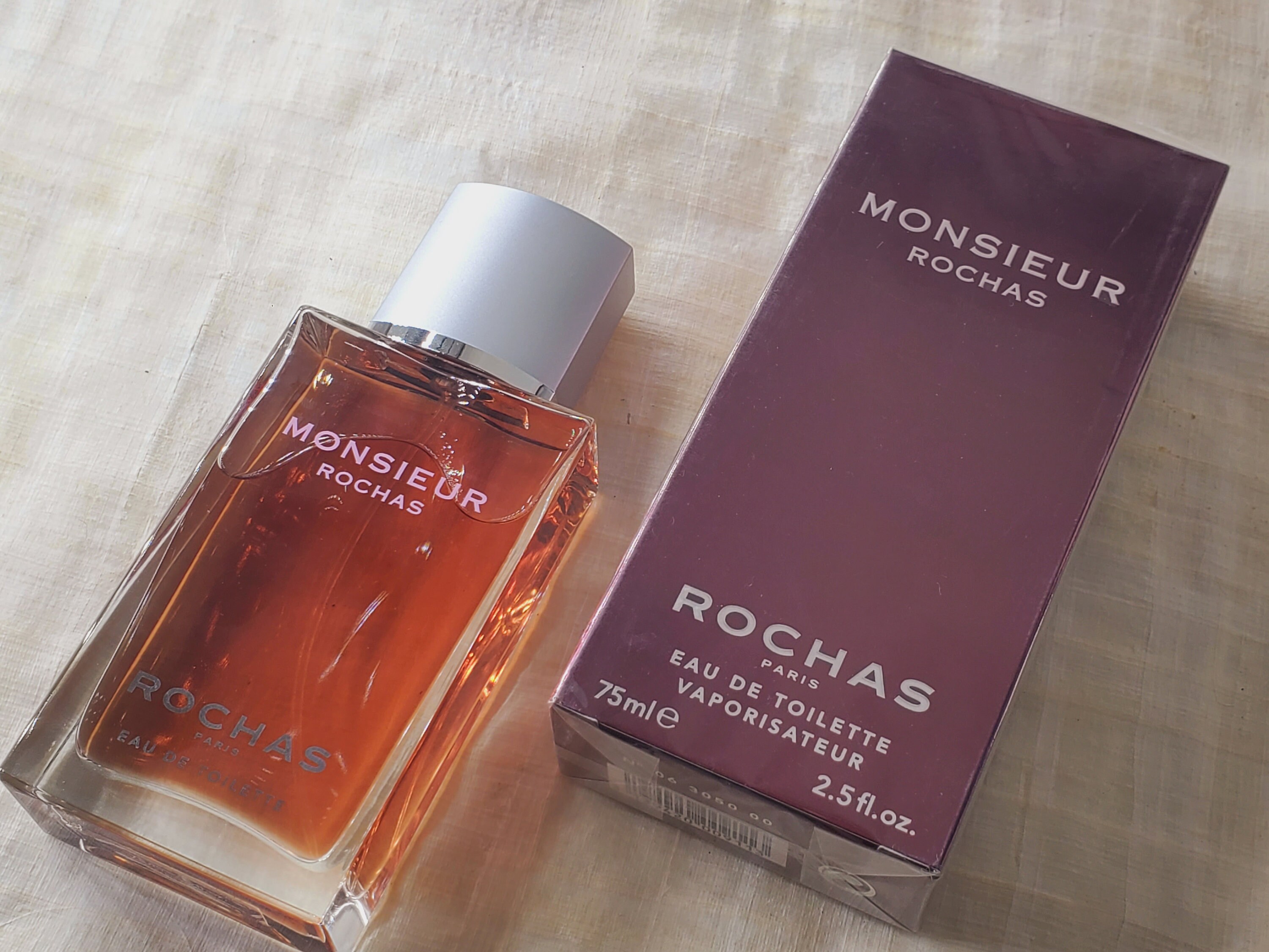 Monsieur Rochas for men EDT Spray 75 ml 2.5 oz Vintage Very Etsy