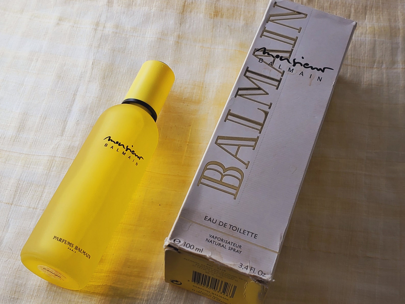 Monsieur Balmain Pierre Balmain for men EDT Spray 100 ml 3.4 Etsy