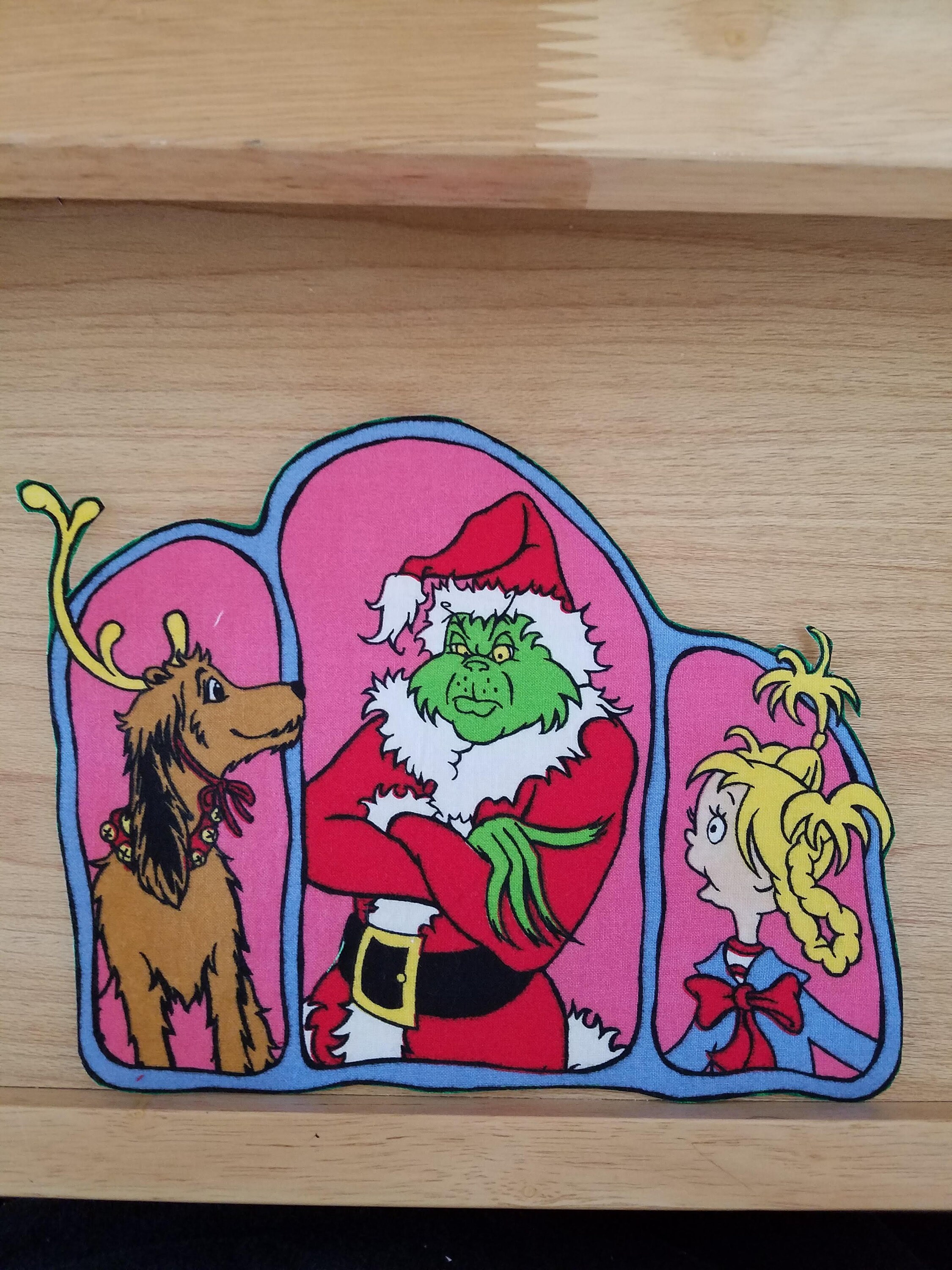 Grinch Iron On Applique 653 Etsy