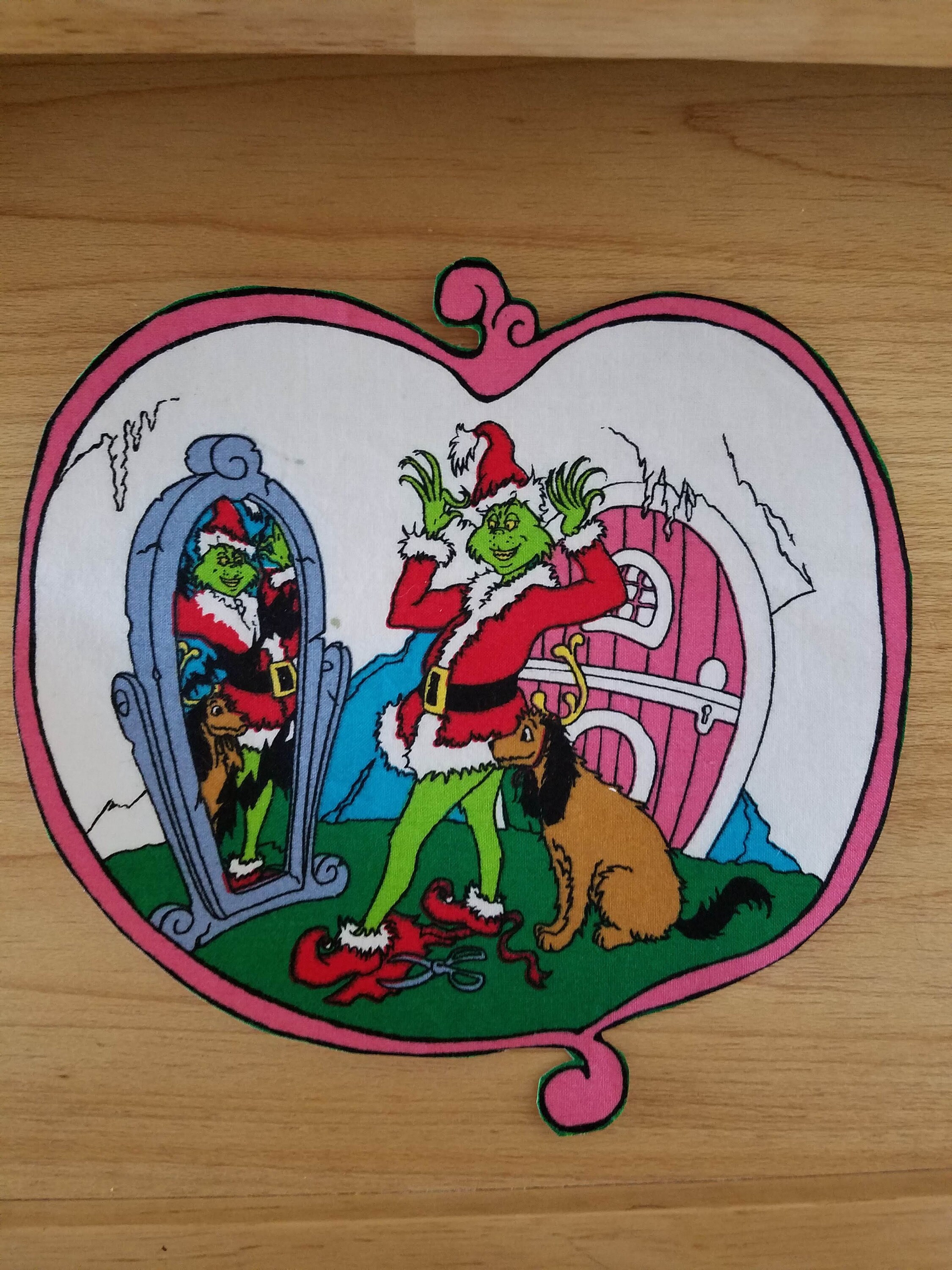 the grinch iron on transfer