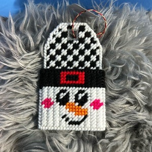 Christmas Gift Card Holder Hand Sewn Snowman Theme