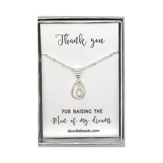Mother of the Groom Gift, Mother in Law to Be Thank You, Dainty