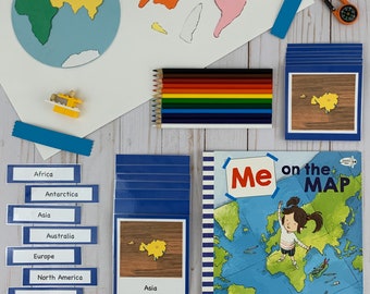 Kit de geografía 2: Nuestros continentes y habilidades cartográficas
