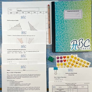 Math Review for Eighth Grade & Level up to Ninth Grade