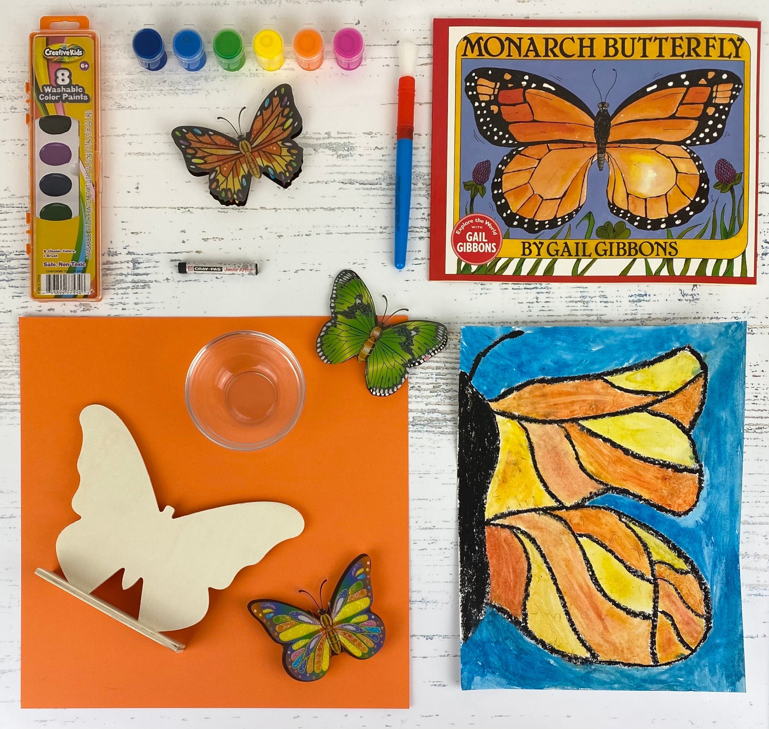 Butterfly Arts & Crafts Kit Etsy