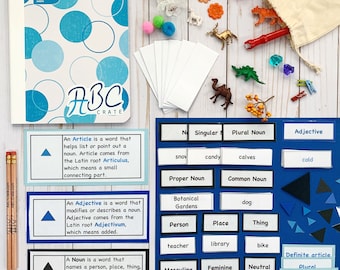 Kit de gramática 1: El kit de familia de sustantivos