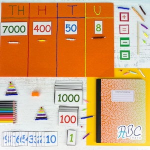 Place Value, Addition, and Subtraction Kit- Numbers through the thousands