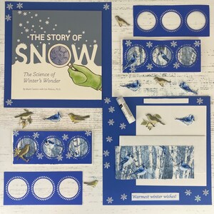 Kit de elaboração de cartões de inverno