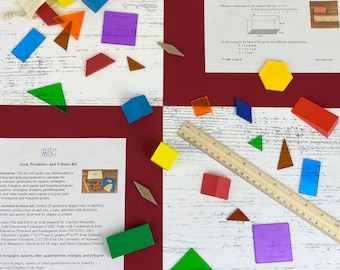 Perimeter, Area, and Volume Kit