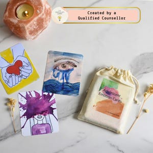 32 Adolescent Emotion Cards Teen therapy card deck Emotions Feelings Counselling tool Therapy resource  Psychology School counsellor