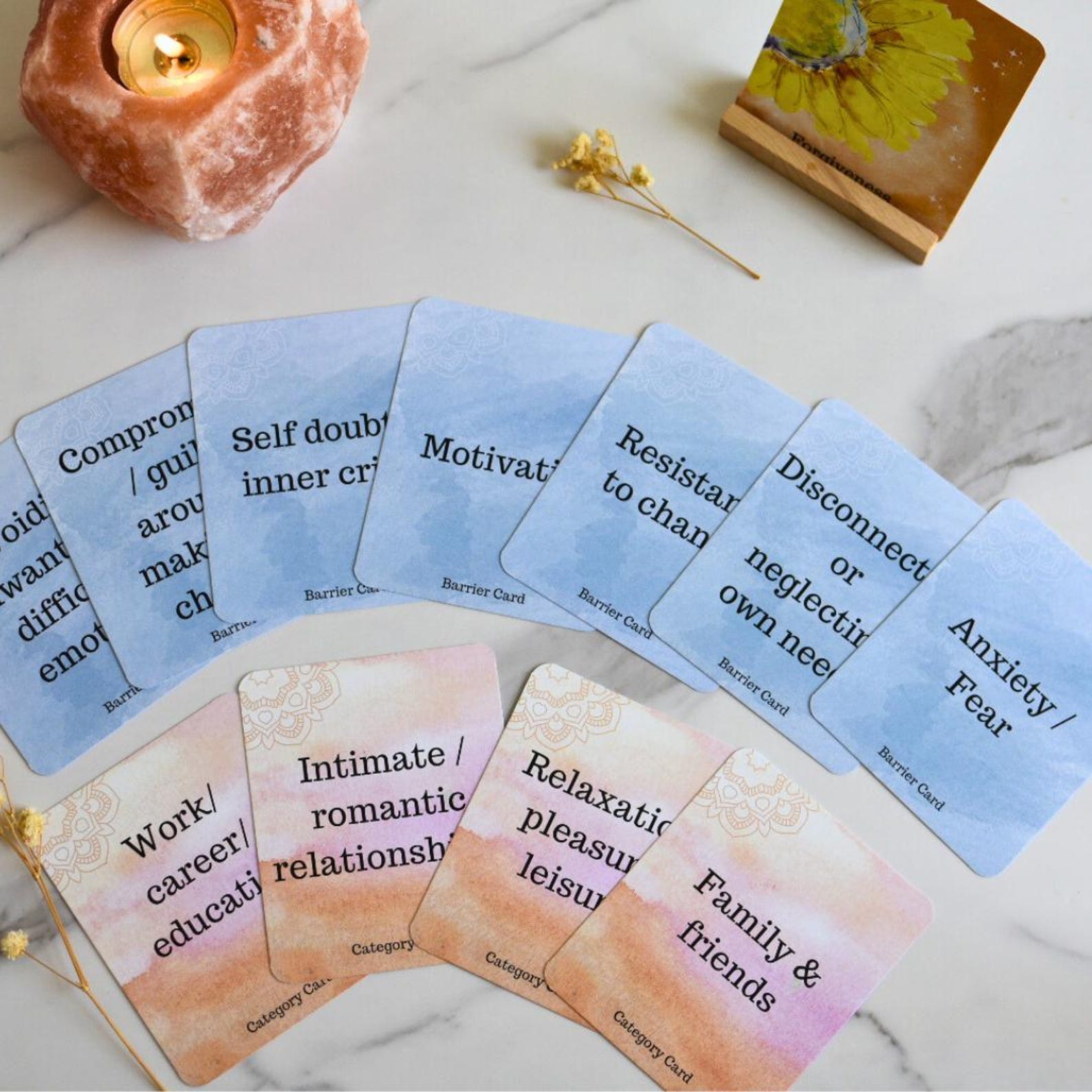 Value Cards Deck, Core Values Illustration Cards, Counselling Resource ...