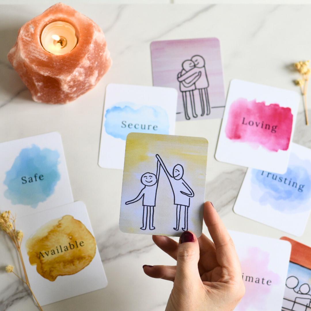 Relationship Therapy Cards Counselling Card Deck Creative Therapy ...