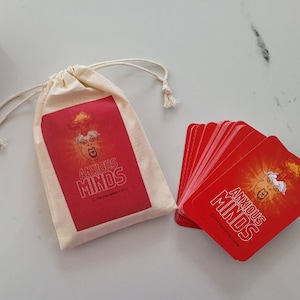 Gioco di carte Anxious Minds, Consulenza, Ansia, Risorse terapeutiche, Terapia per adolescenti, Risorse per consulenti, Consulente scolastico