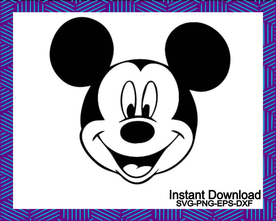 Free Free 182 Disney Character Mickey Head Svg SVG PNG EPS DXF File