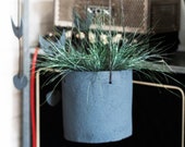 Modern ceramic bold hanging pot, house planter, minimalist, rustic, raw, storage pot, scandinavian style -medium