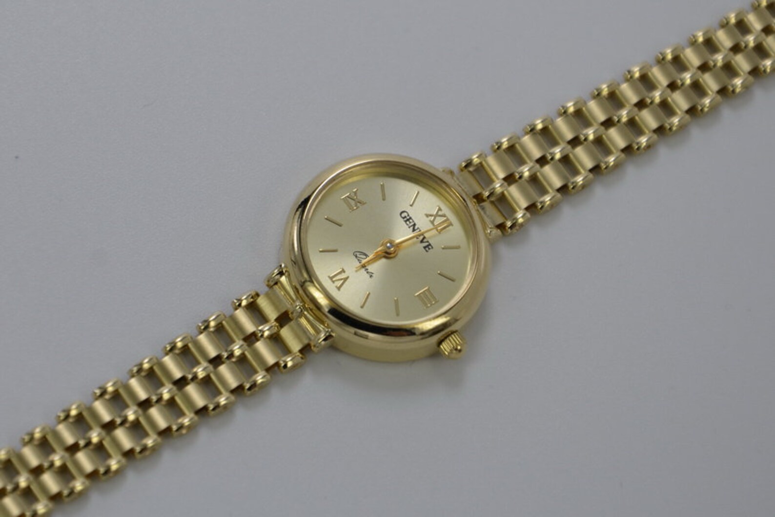 Italian Women Watch 14 KT Solid Yellow Gold Watch 585 Gold - Etsy