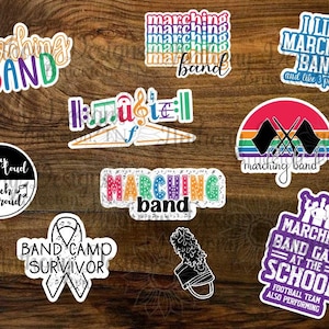 Marching Band stickers