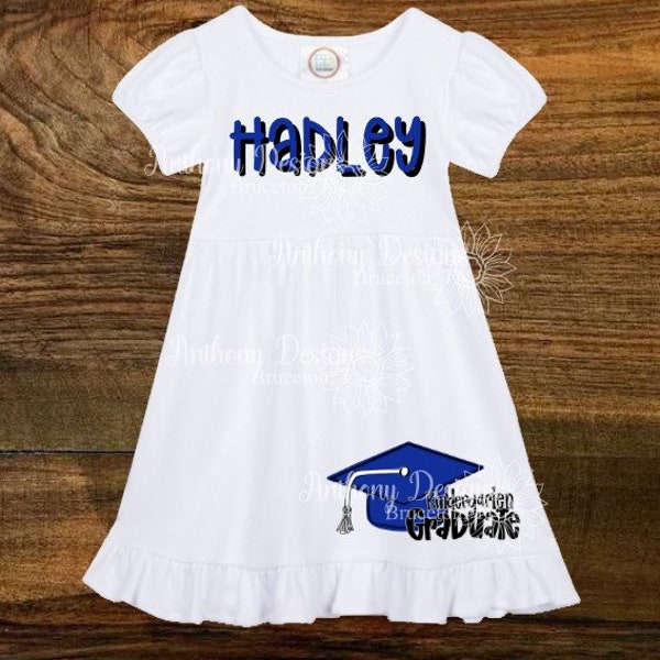 Kindergarten Graduate dress personalized