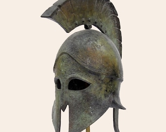 ローマ軍 コリント 兜 古代ギリシャ ancient Greece 青銅 ギリシャのコリント式兜：青銅粉末彫刻、古代の鎧のレプリカ - Etsy 日本