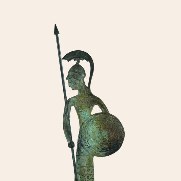 Göttin Athena Pallas Minerva Bronze Statue griechische Mythologie Tochter des Zeus Göttin der Weisheit Home Decor Handgemachte Artefakt Museum Replica