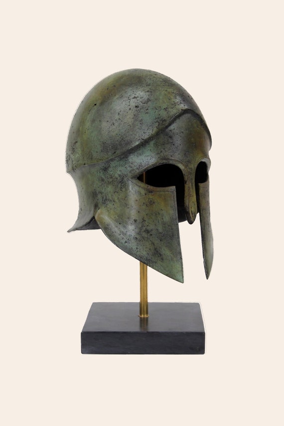 Bronze spartan store helmet
