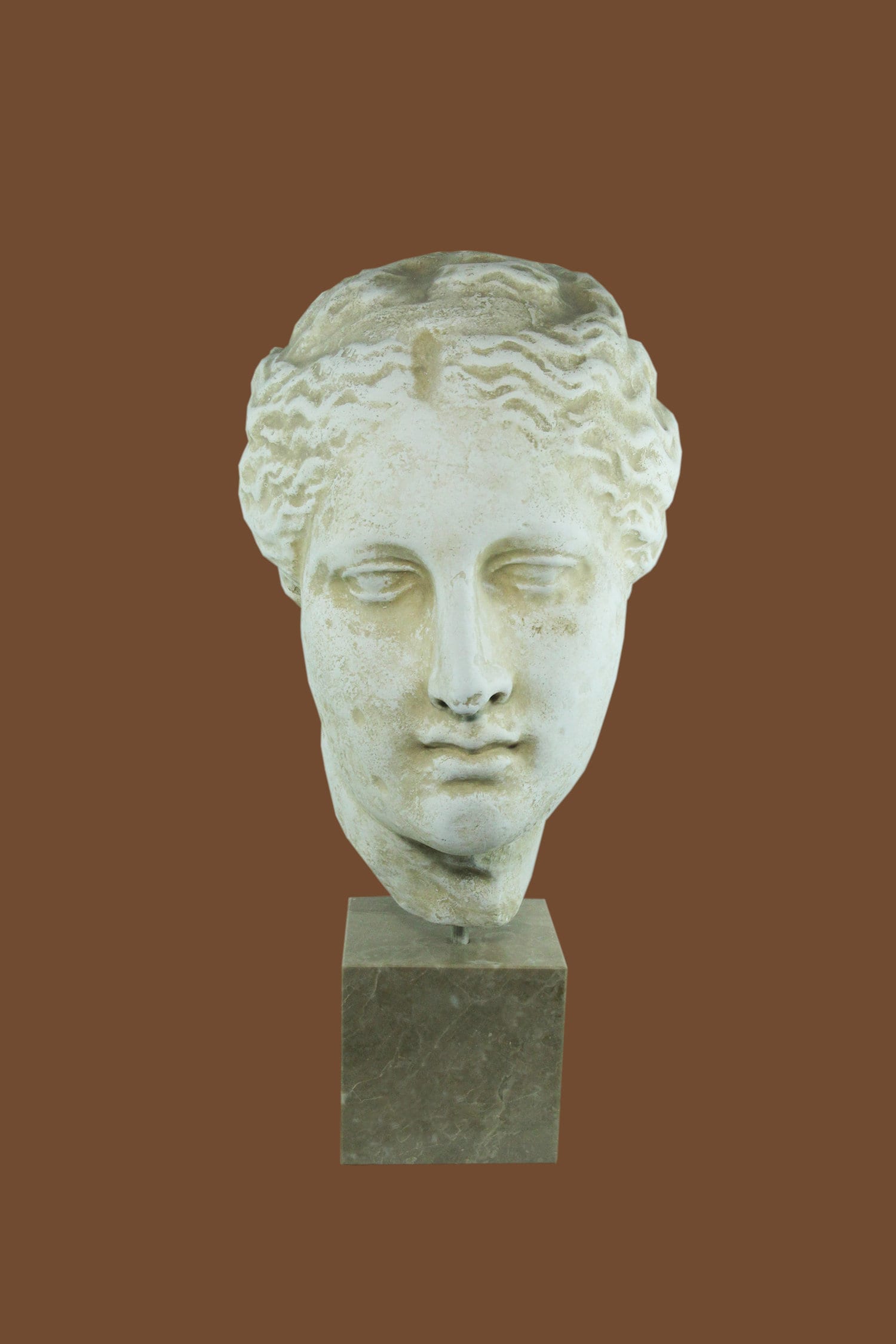 ギリシャの健康の女神ヒュギエイアの頭部像 医師への贈り物 - Etsy 日本